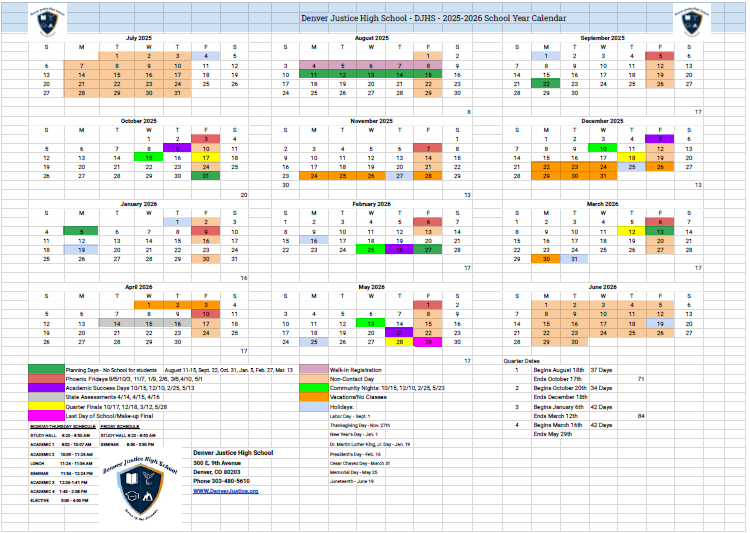 2025-2026 Calendar